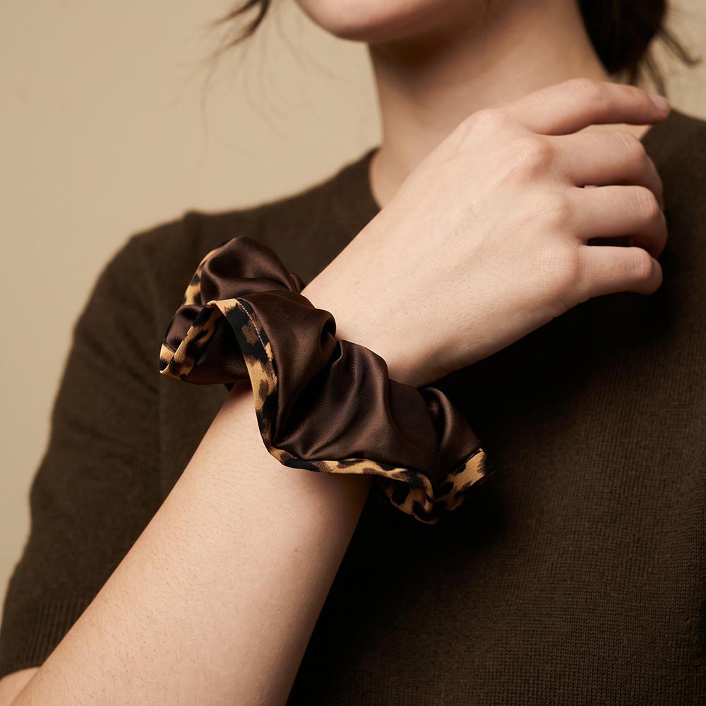 Leopard print Scrunchie