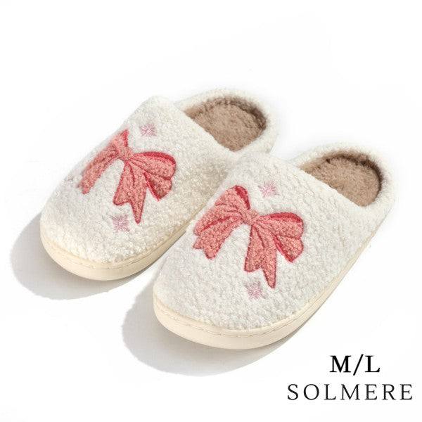 Bow Slippers