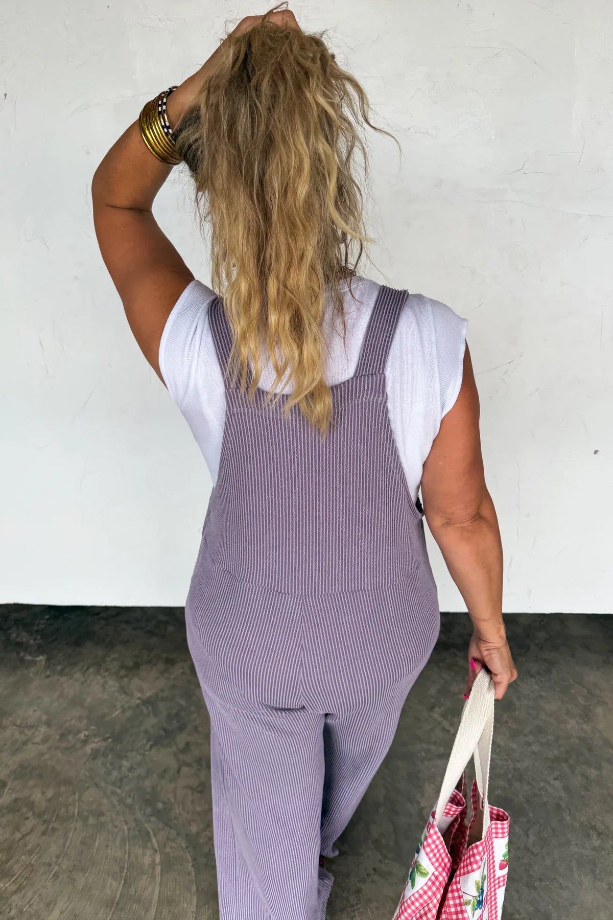 Karli Boho Overalls - Lavender