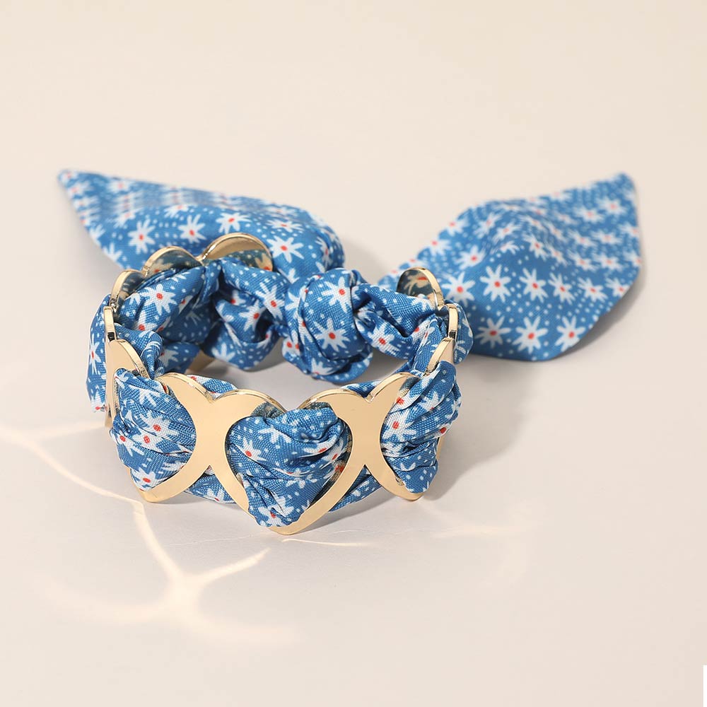 Floral Knot Wrap Bracelet