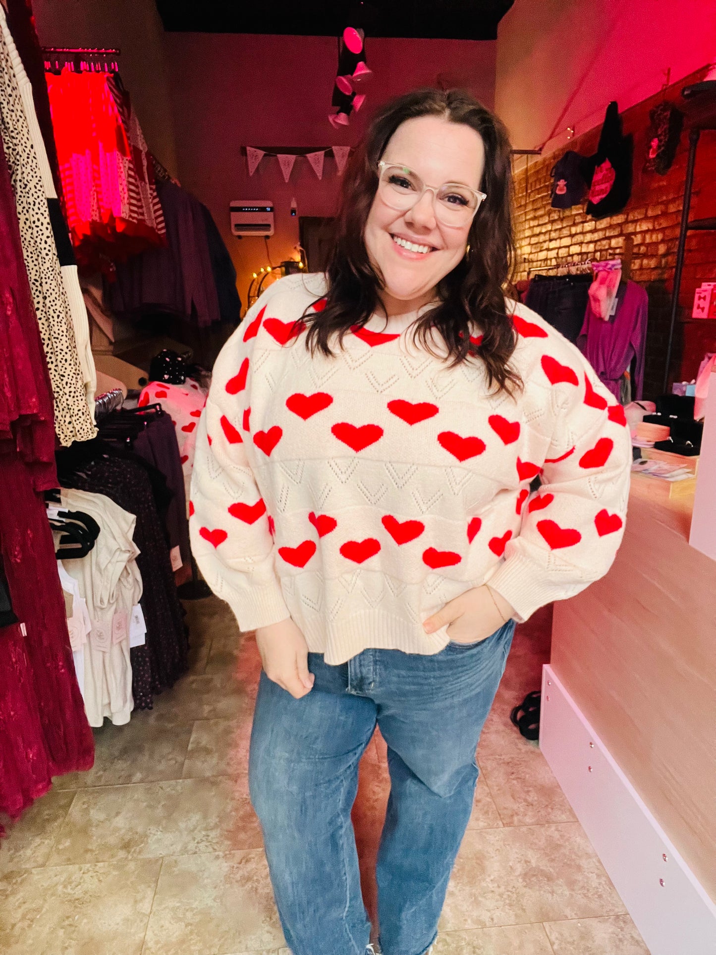 Heart breaker Sweater