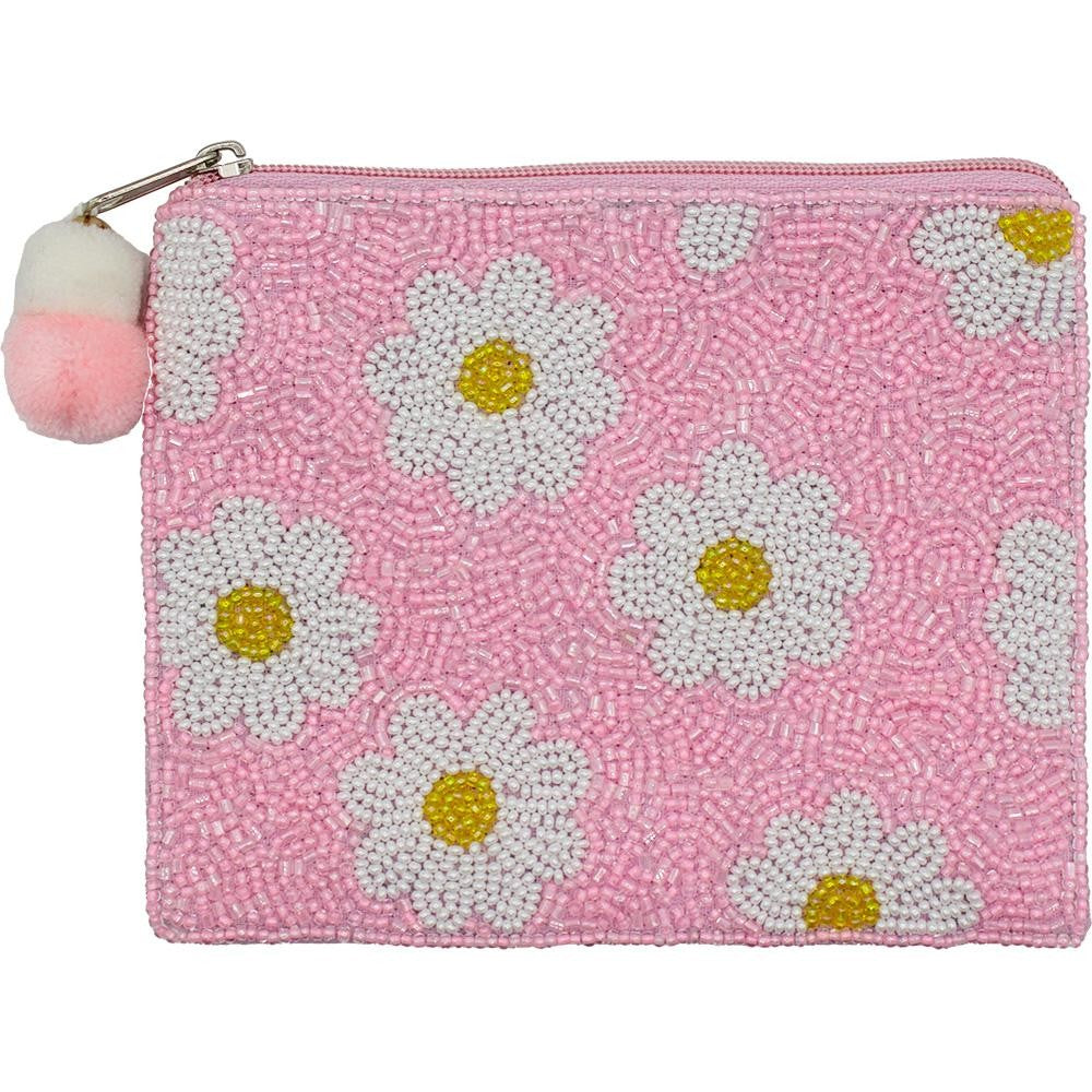 Daisy Beaded Bag