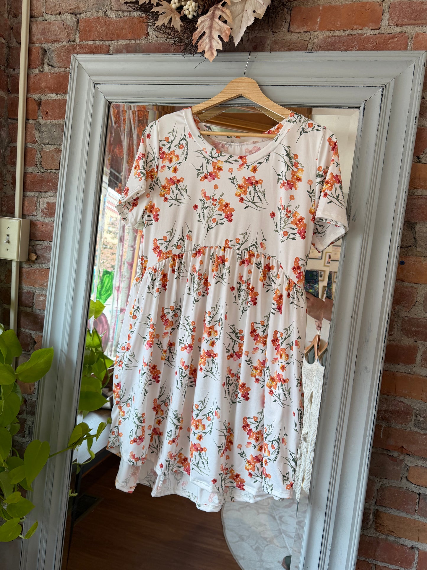 Harvest Bloom Babydoll Dress