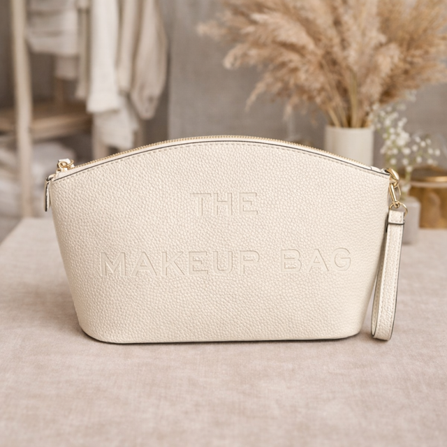 "THE" makeup bag