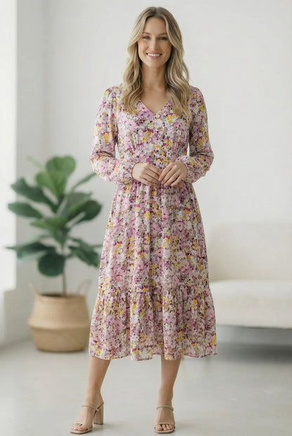 Floral Midi Dress