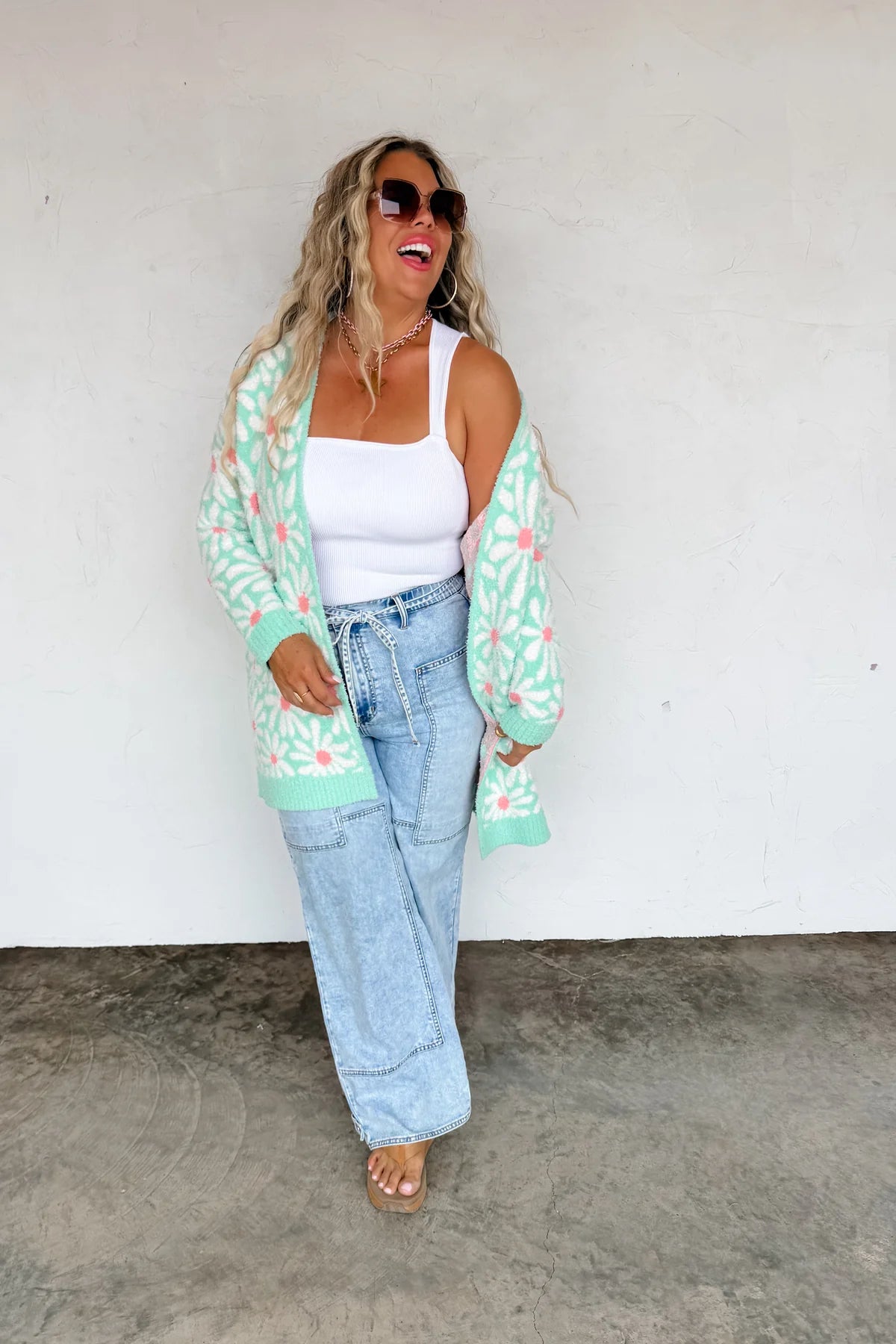 Daisy Cloud Cardi