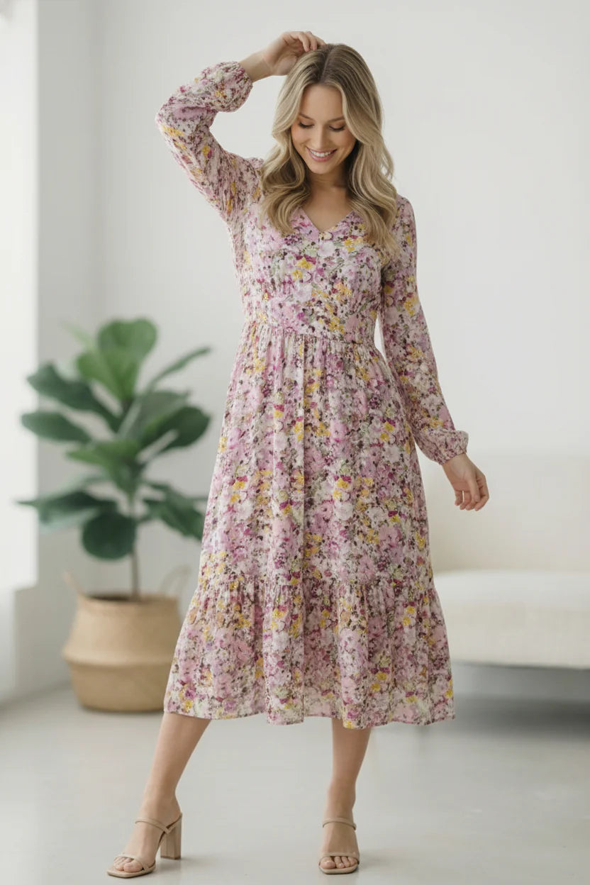 Floral Midi Dress