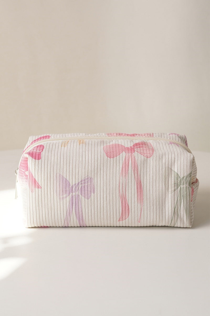 Bow Makeup Pouch