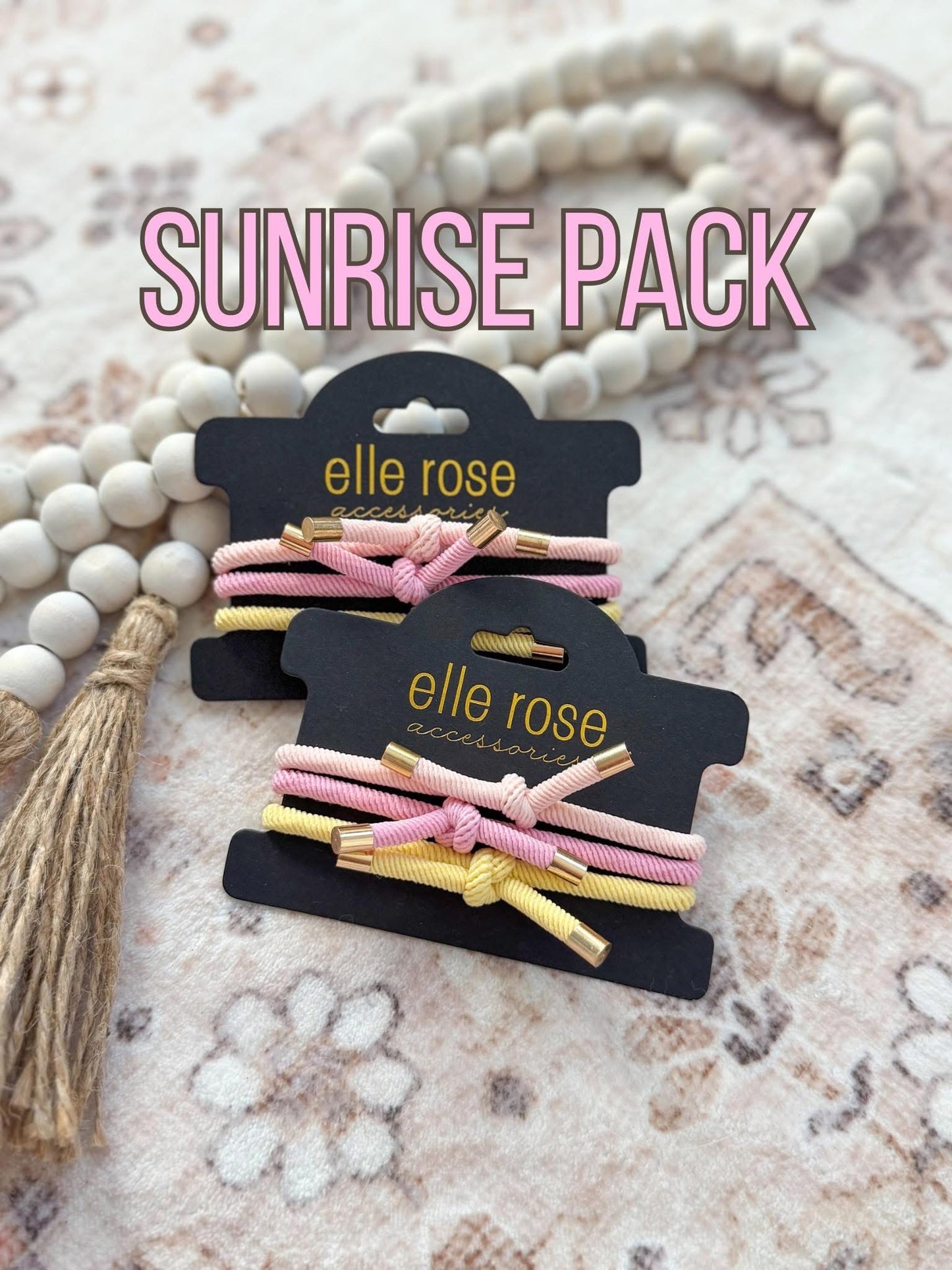 Spring Hair Tie Trio