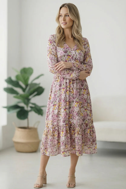 Floral Midi Dress