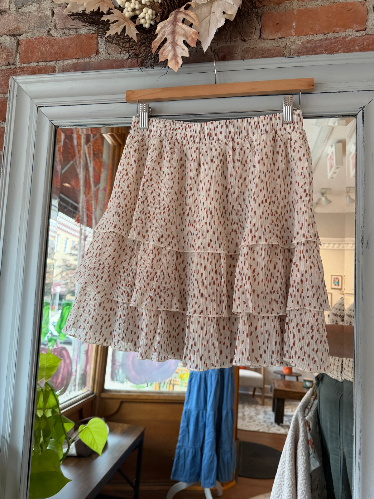 SWISH AND SWAY TIERED SKIRT