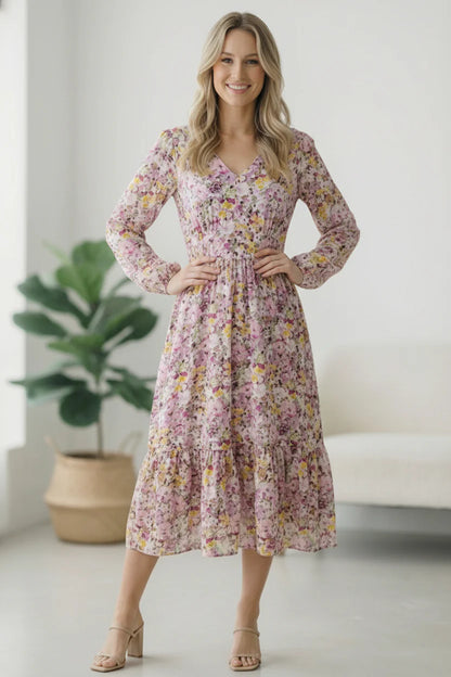 Floral Midi Dress