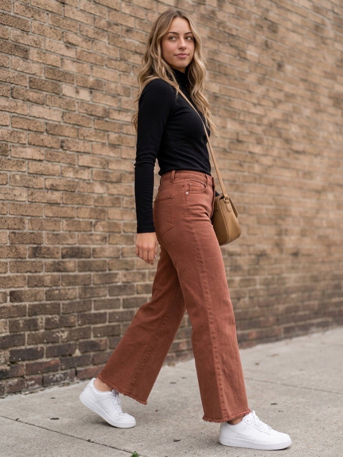 Leaf peeping High Waist Jeans