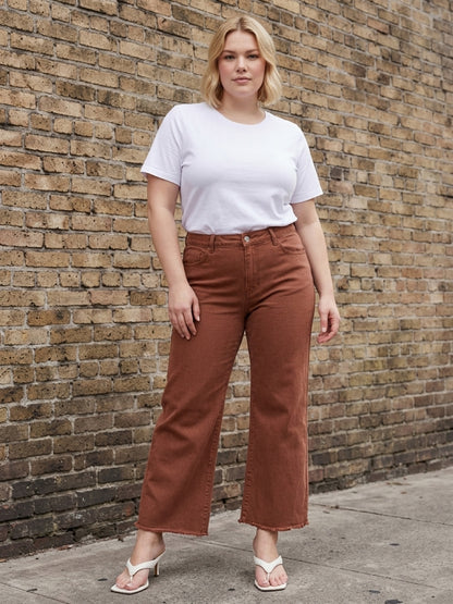 Leaf peeping High Waist Jeans