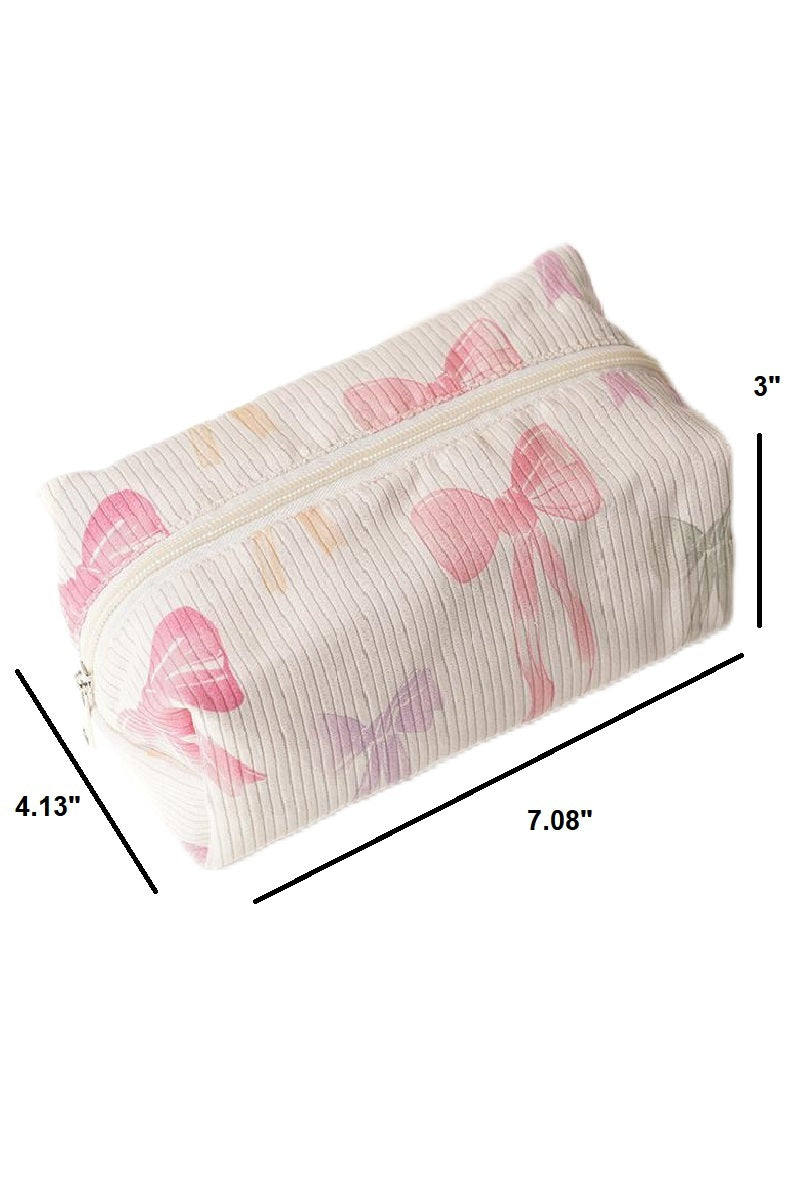 Bow Makeup Pouch