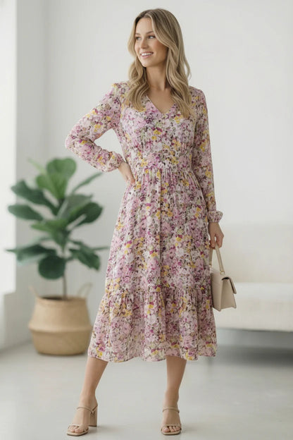 Floral Midi Dress