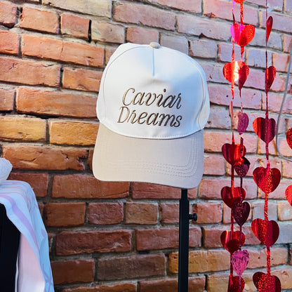 The Caviar Dreams embroidered hat