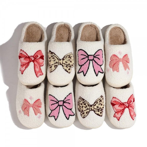Bow Slippers