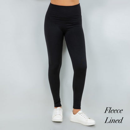Fleece Lined Leggings - Reg