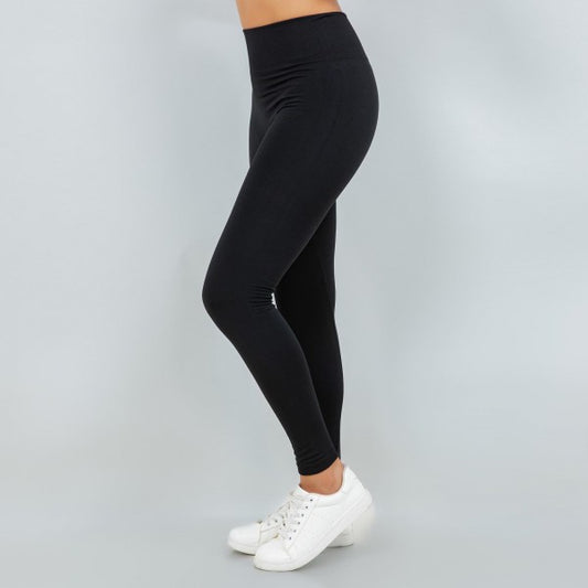 Fleece lined leggings plus size