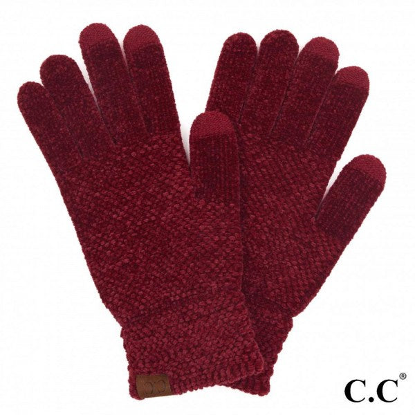 CC Chenille Smart Touch Gloves