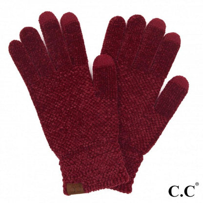 CC Chenille Smart Touch Gloves