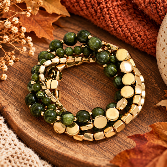 Fall Bracelet Stack