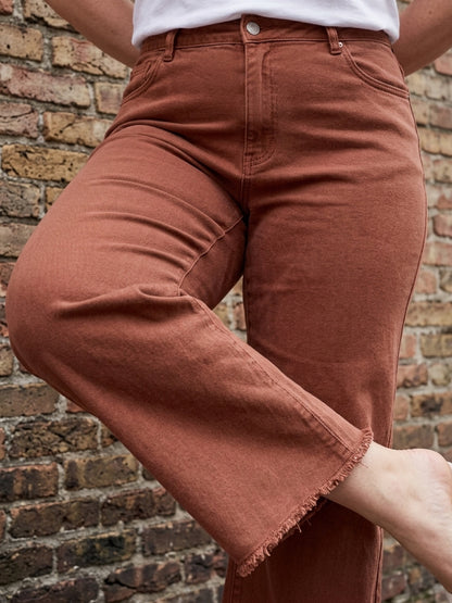 Leaf peeping High Waist Jeans