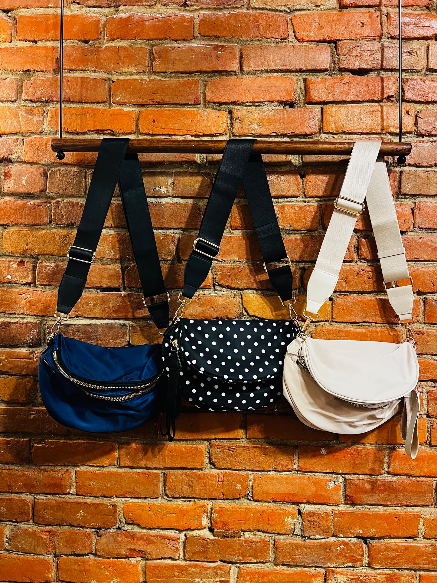 Double Zip cross body