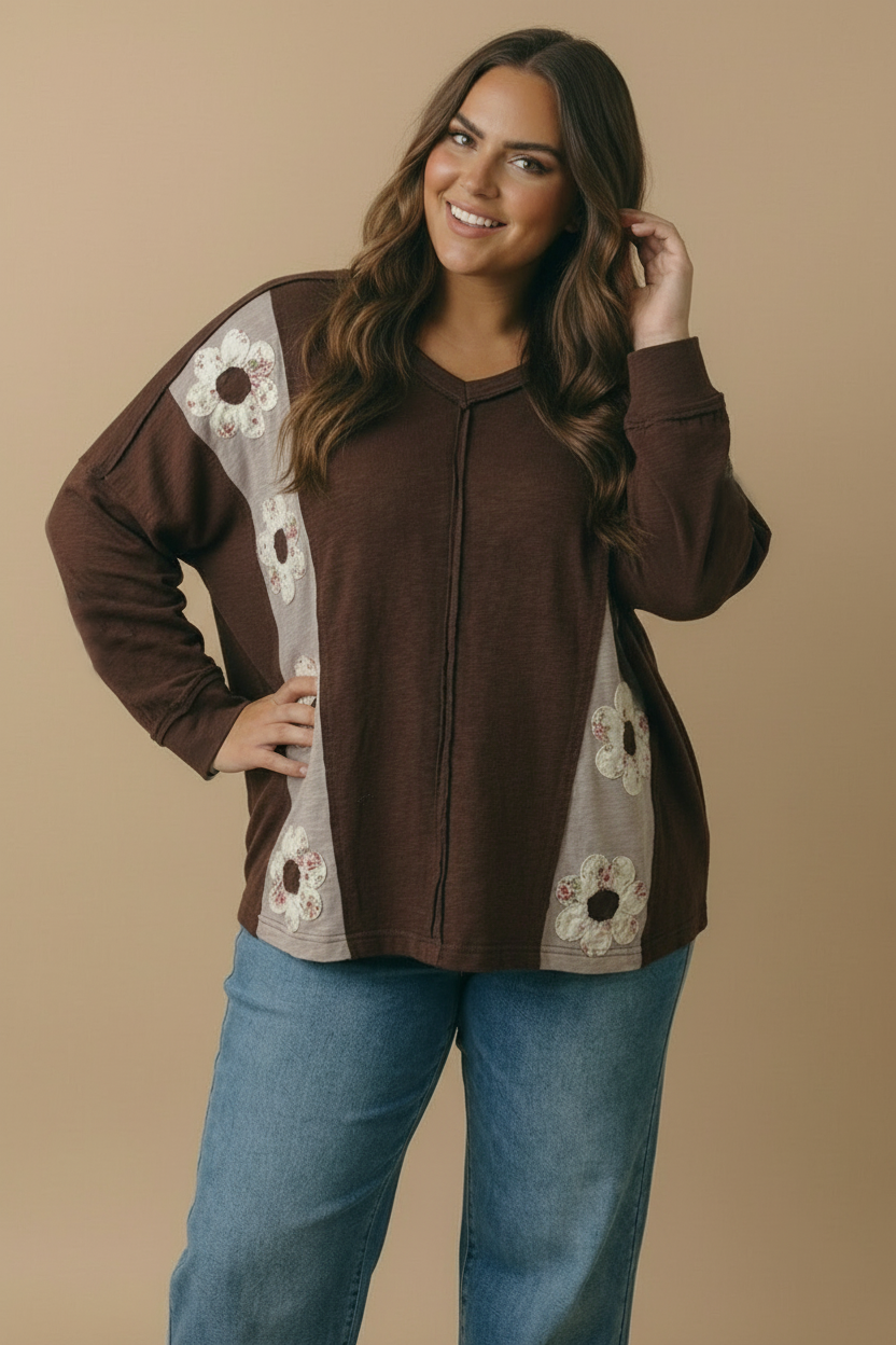 Wildflower Oversized Knit Top