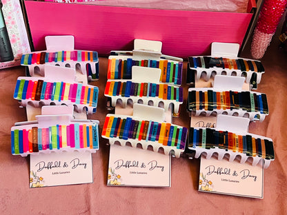 All Booked Claw Clip