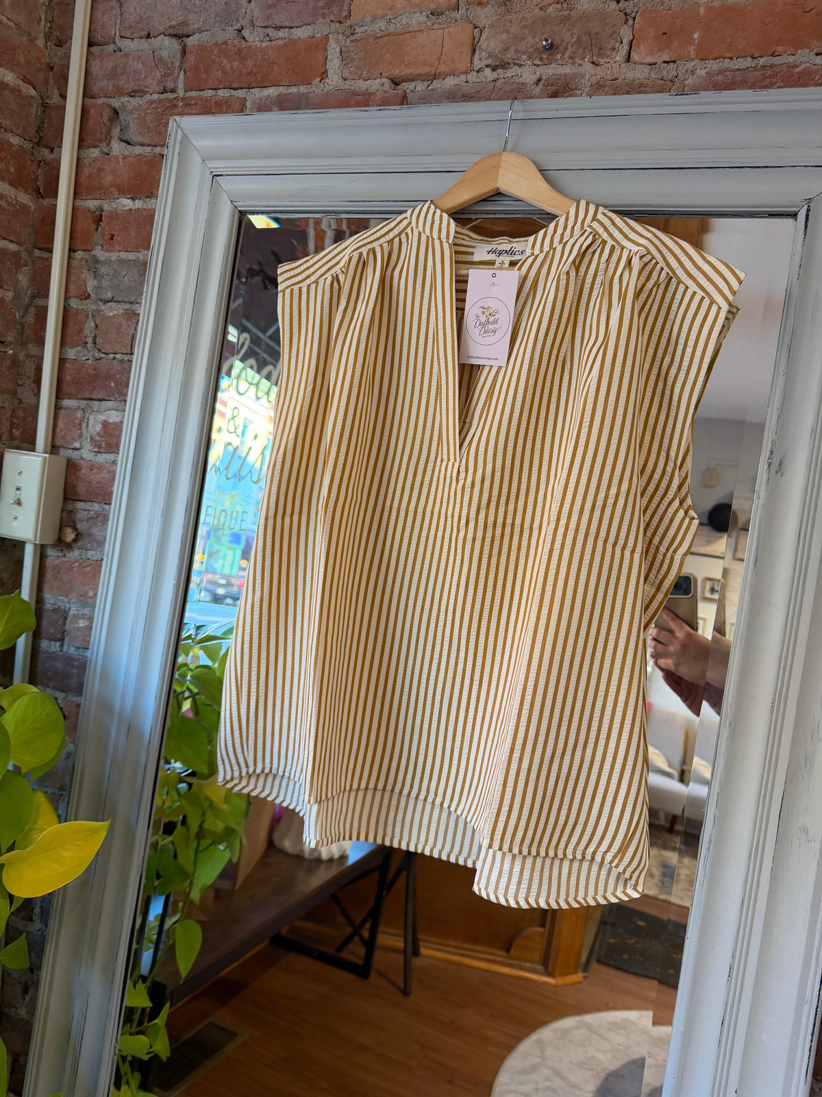 Golden Stripe Blouse