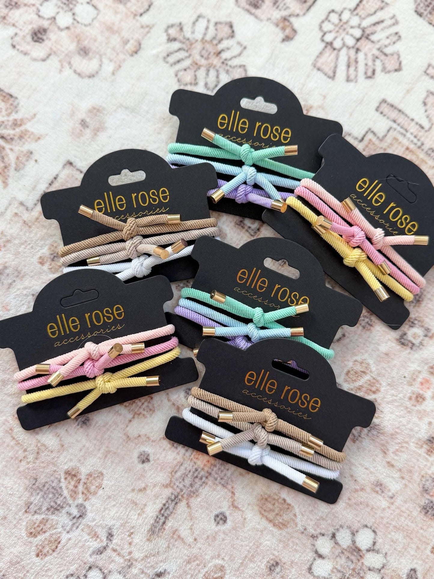 Spring Hair Tie Trio