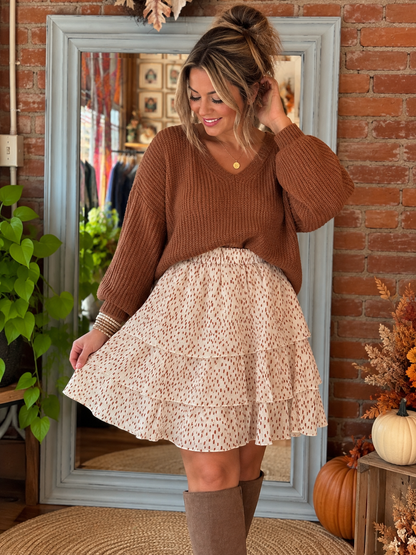 SWISH AND SWAY TIERED SKIRT