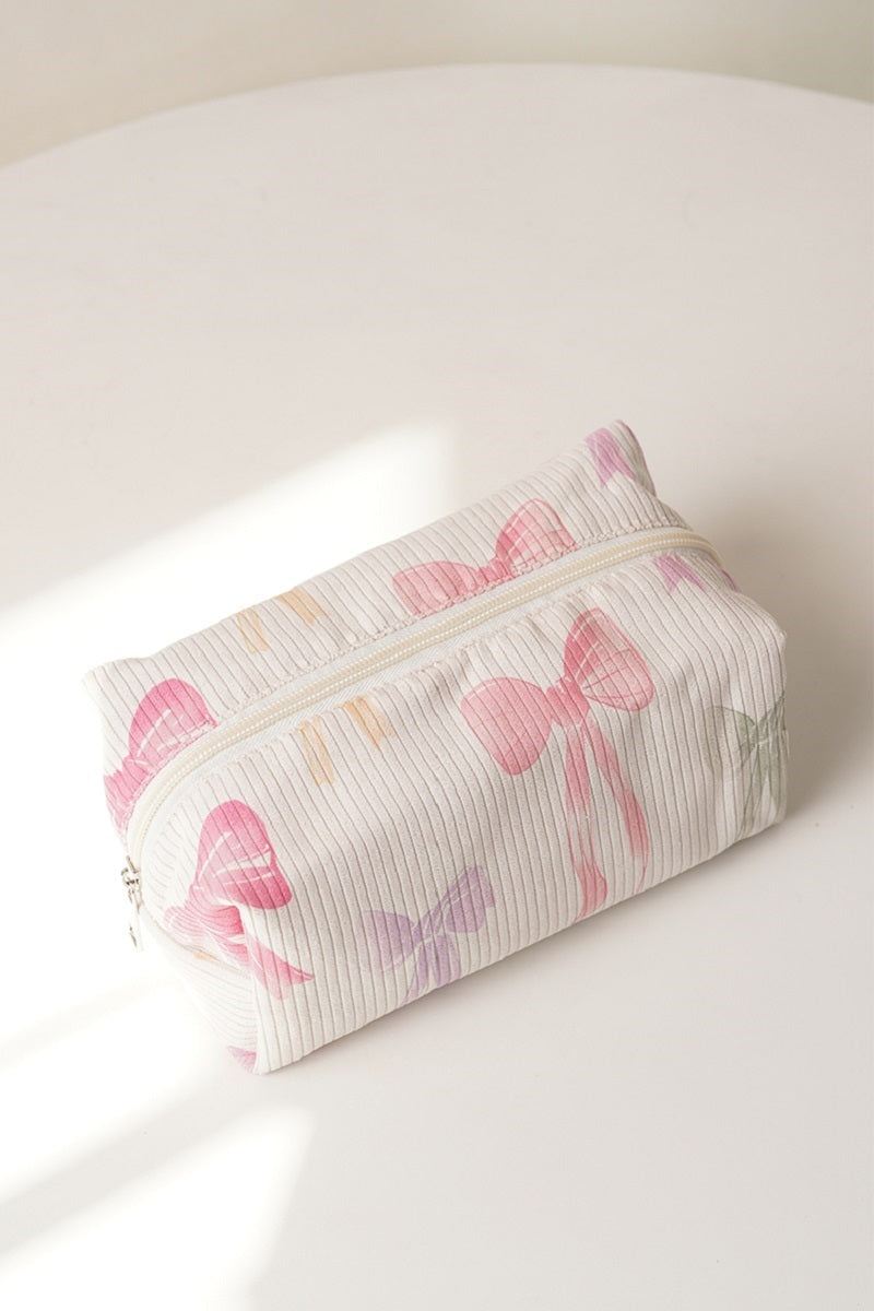 Bow Makeup Pouch