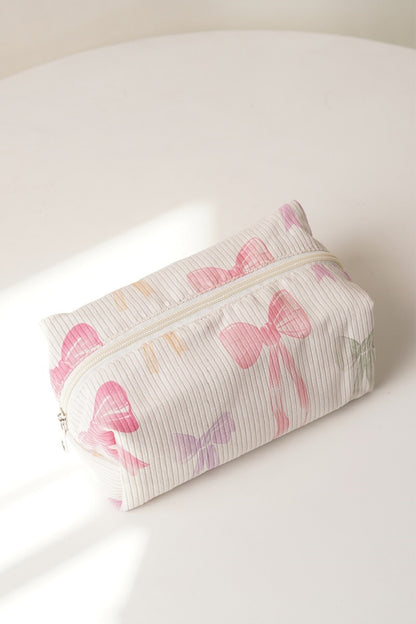 Bow Makeup Pouch