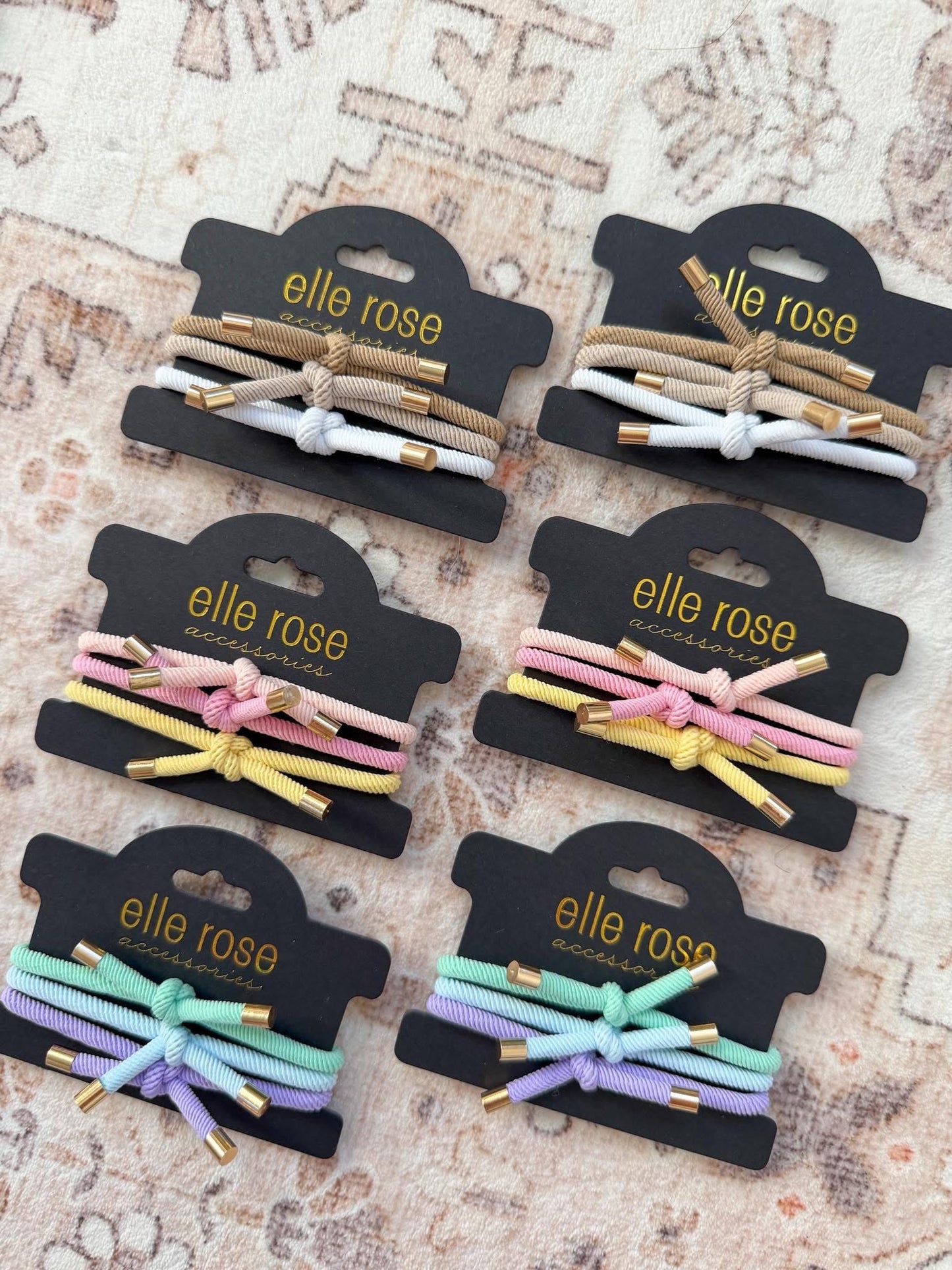 Spring Hair Tie Trio