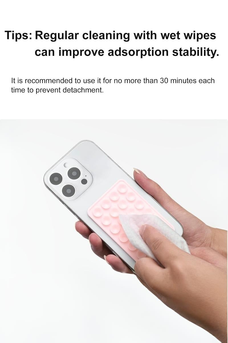 Pop-Perfect Stick-On Suction Grip