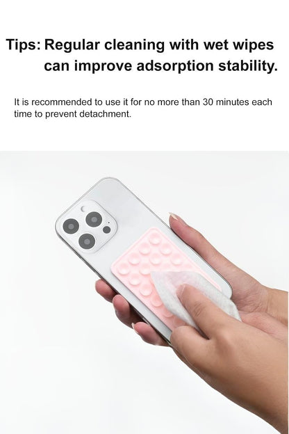 Pop-Perfect Stick-On Suction Grip