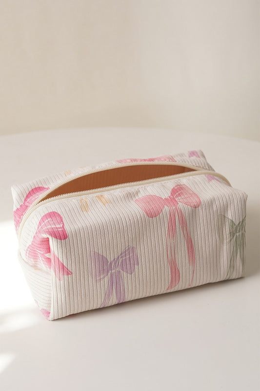 Bow Makeup Pouch