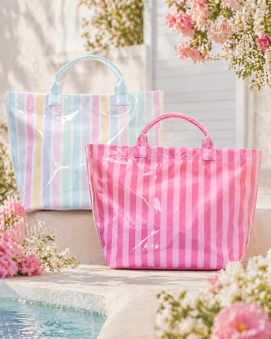 Stripe Jelly Tote