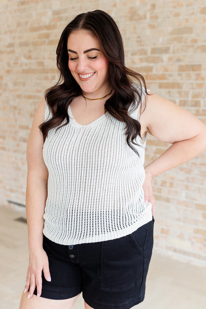 Vneck Sweater Tank