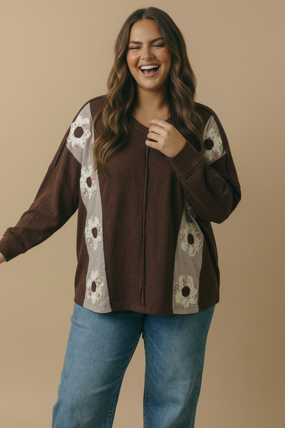 Wildflower Oversized Knit Top