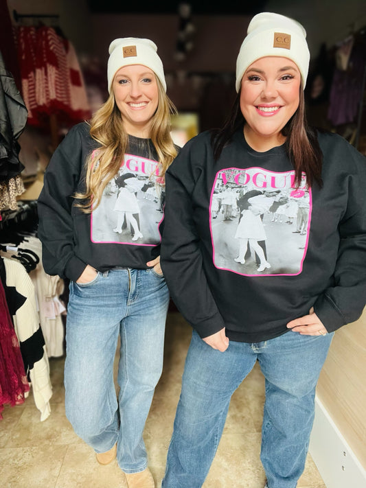 Vintage Kiss Crewneck