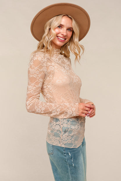 Wildflower Whisper Lace Top