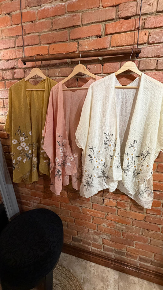 The Daisy Kimono — Your New Favorite Transitional Layer