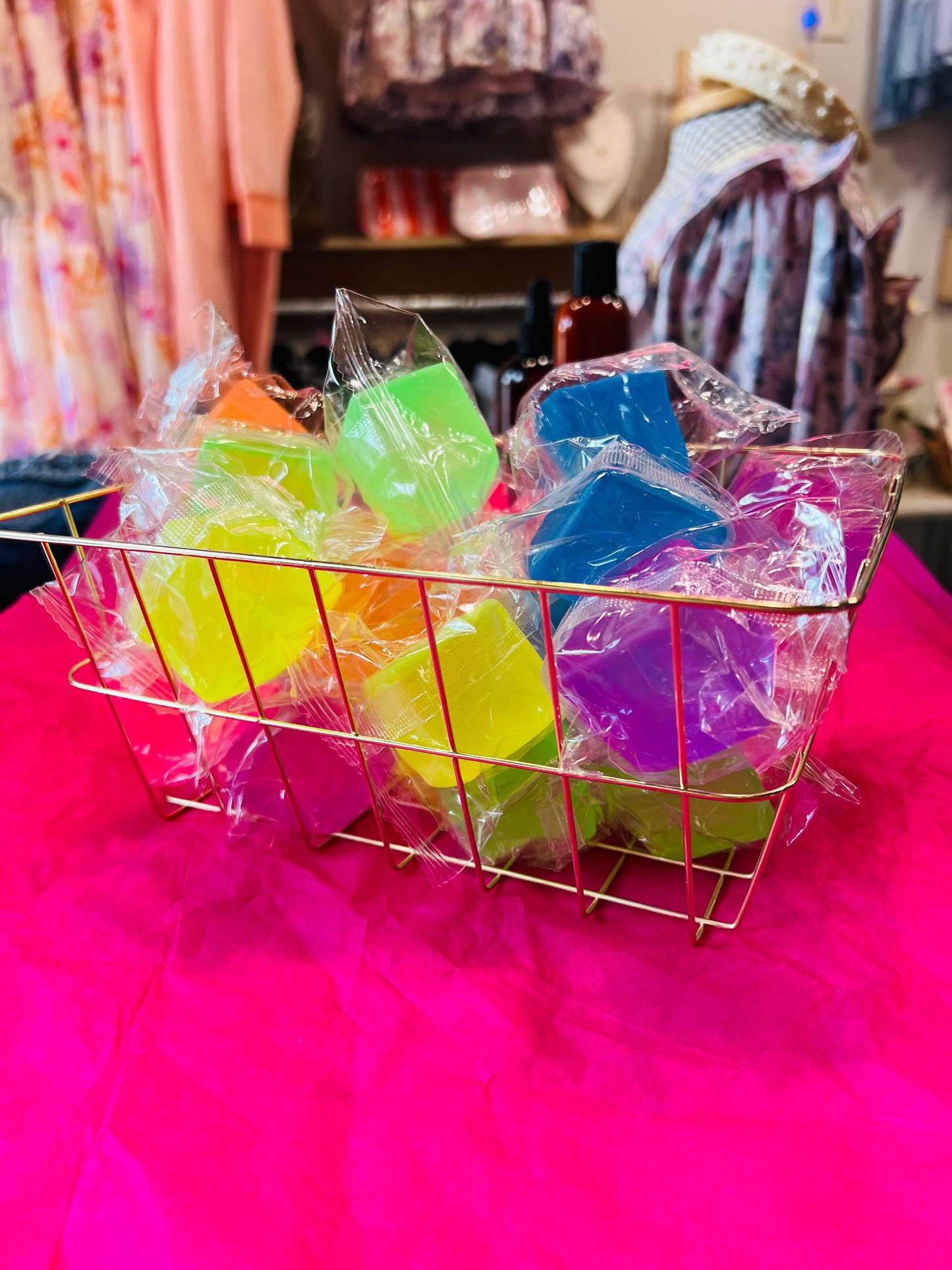 Sugar Cube Rainbow Squishes