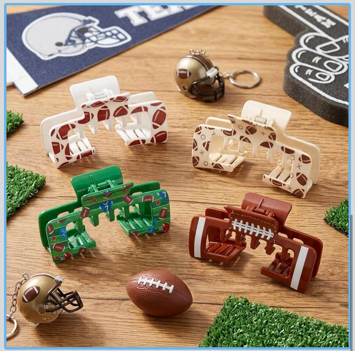 Game Day Hat Trick Claw Clip