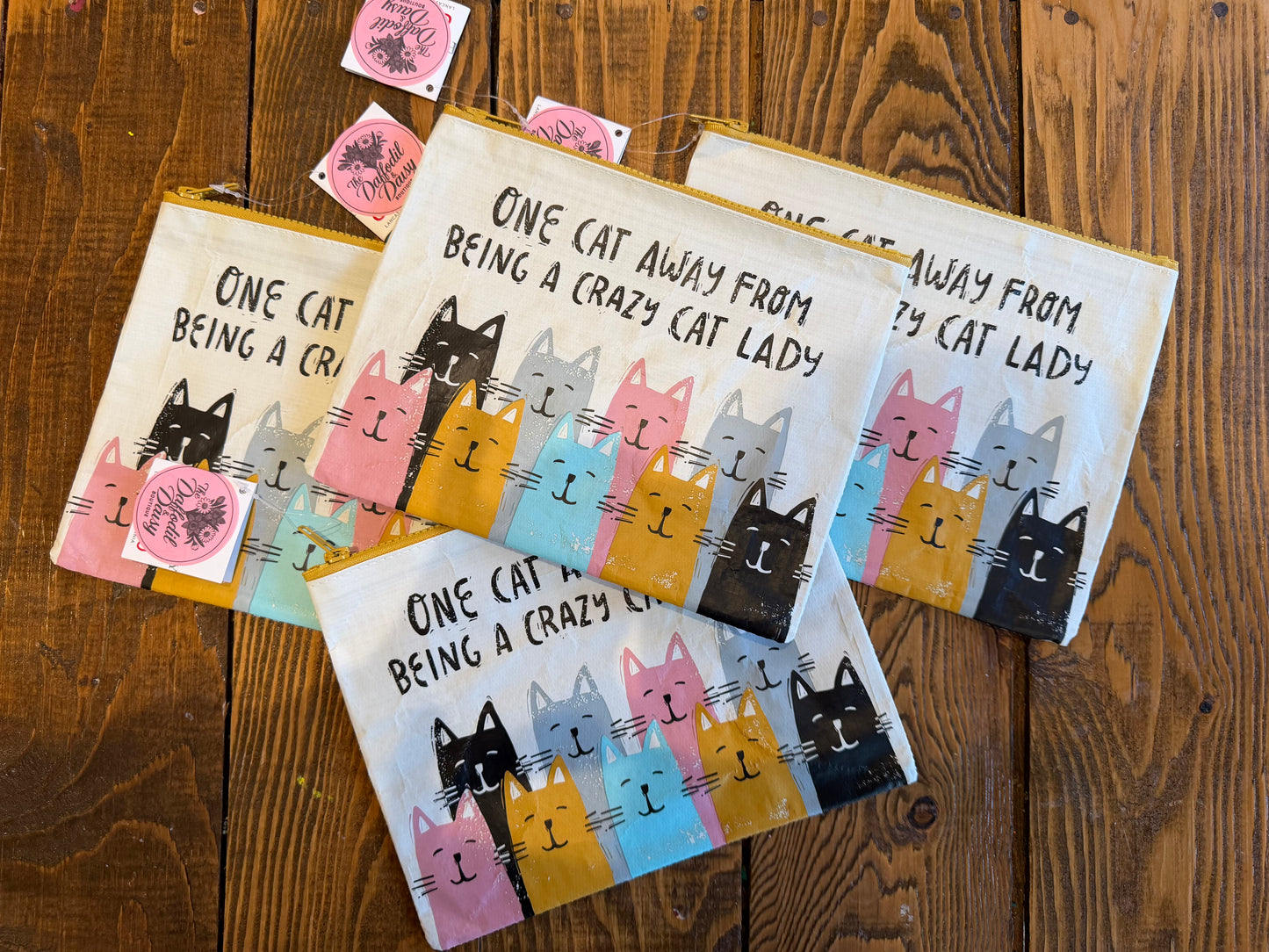 Crazy Cat Lady Zipper Pouch