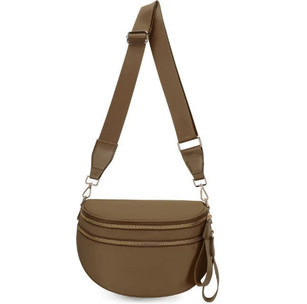 Double Zip cross body